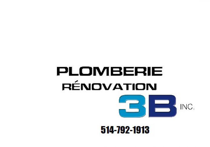 Plomberie renovation 3b inc