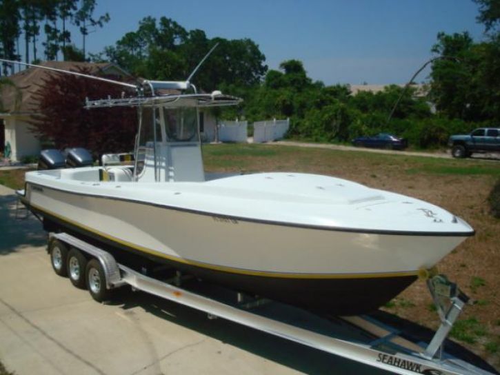 2001 CONTENDER 31 CUDDY CC OFFSHORE FISHING BOAT 